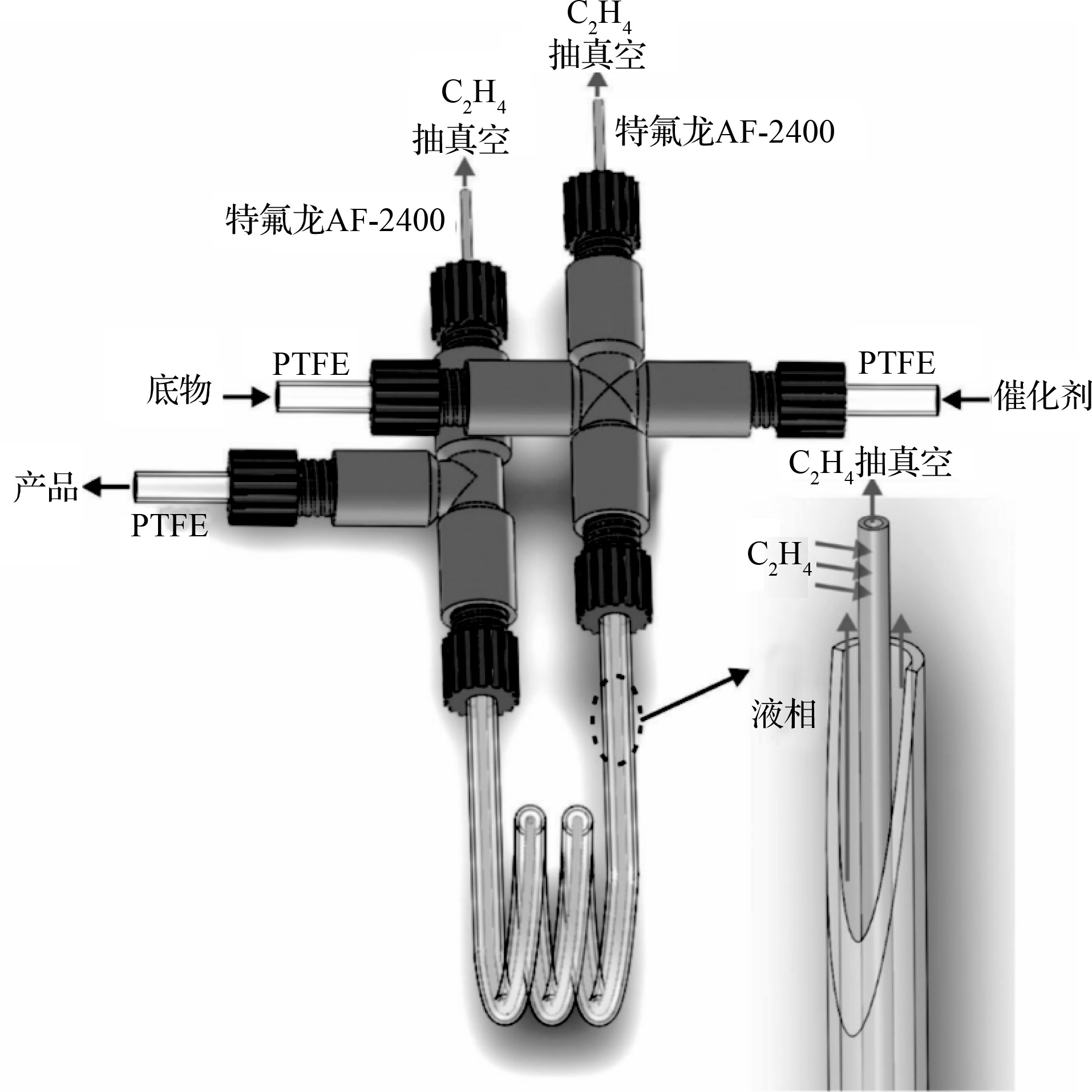 PFR-V的示意圖